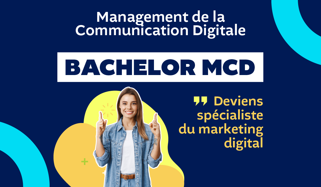 visuel d'article diplôme Bachelor management de la communication digitale