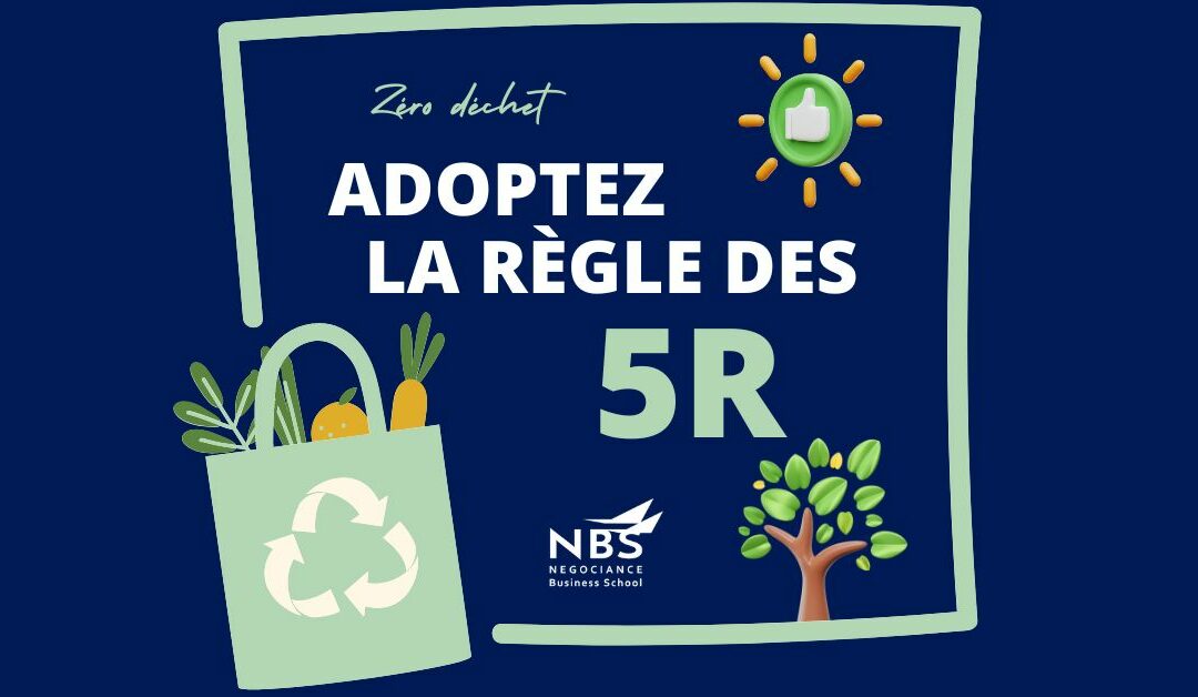 Adoptez le mode de vie zéro déchet avec la règle des 5R